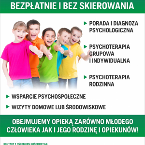 Opieka psychologiczna Kościerzyna 